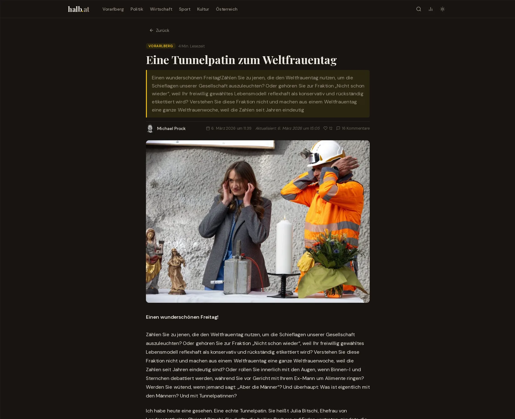 halb.at - Redesign und Stats für vol.at