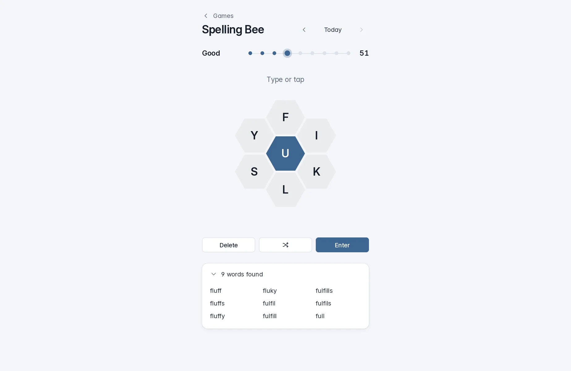 Spelling Bee im Browser
